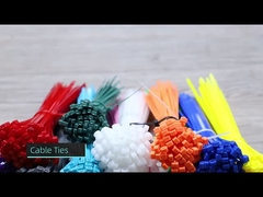 Подгонянная пластиковая связь кабеля нейлона связи Fatener кабеля велкро запирая провода собственной личности