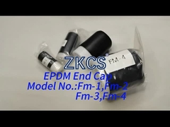 Озоно- и УФ-стойкость Холодный сократитель EPDM конечная крышка Для защиты концов кабелей и труб