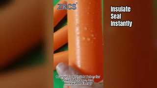 Безопасность с цветовой маркировкой начинается с оранжевой технологии холодной усадки.