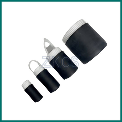 Черные EPDM холодные крышки для экологического уплотнения и механической защиты открытых концов кабеля с использованием