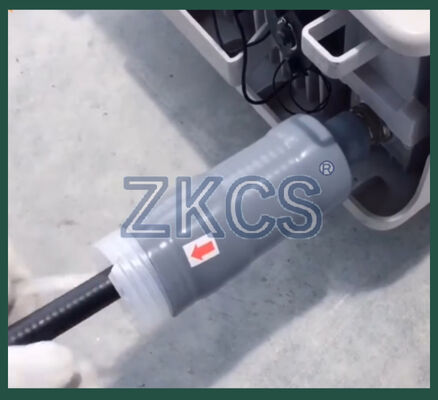 Силиконовый холодный сжимающий трубку автоматическое уплотнение для наружной защиты кабеля и соединителя