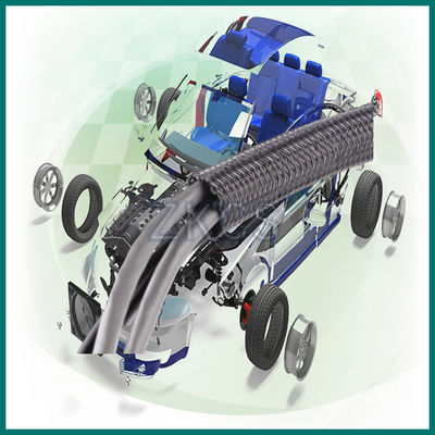 Спиральная обертка расширяемая автопроводная кабель лот обертка рукава